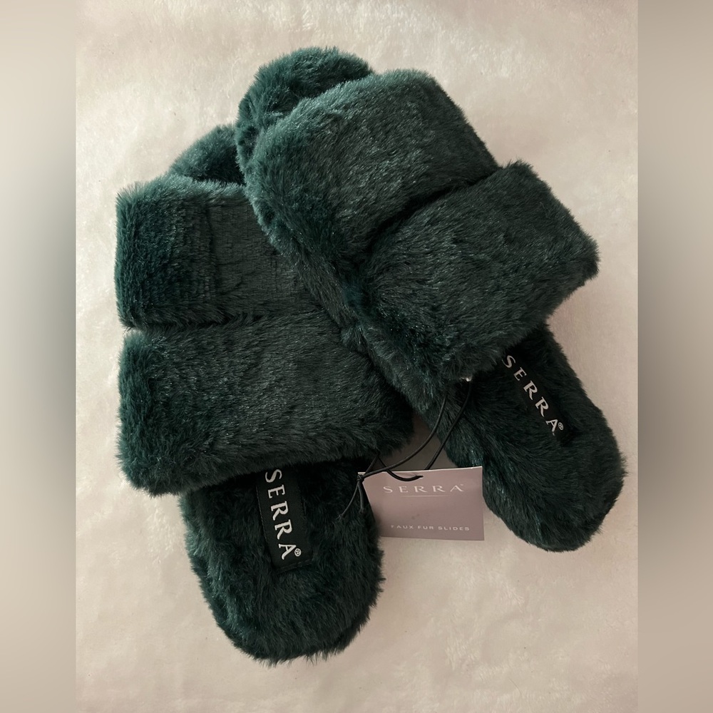 *NEW* SERRA Faux Fur Slides
